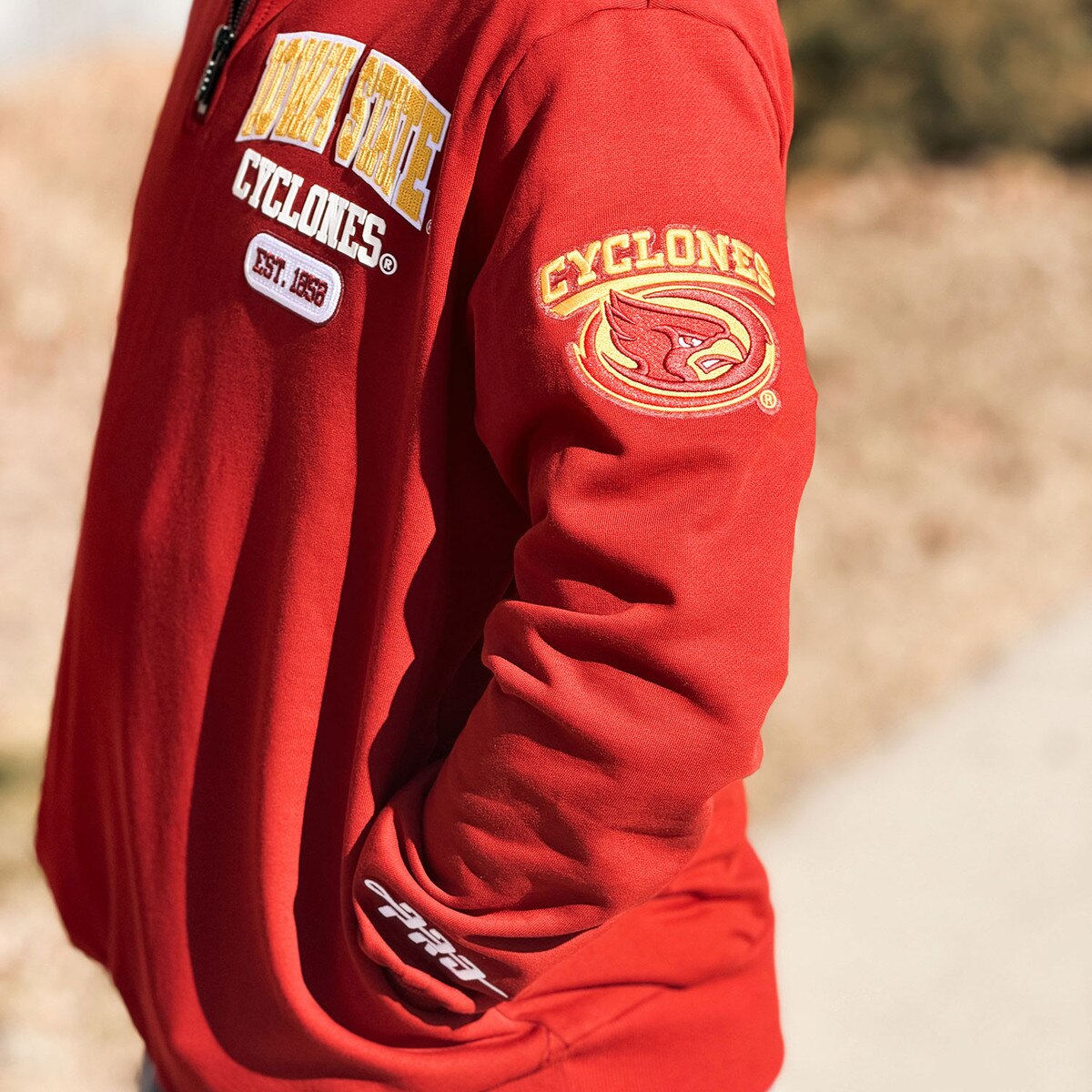 Pro Standard Iowa State Cyclones Cardinal Quarterzip